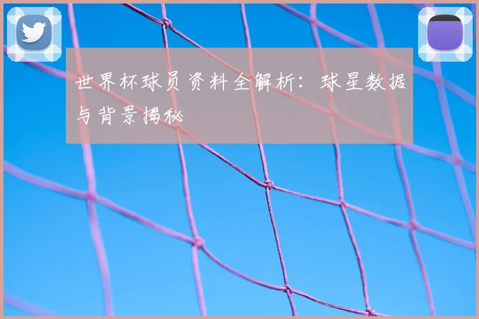 世界杯球员资料全解析：球星数据与背景揭秘